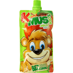 Kubuś Mus 100% z owoców 100g jabłko